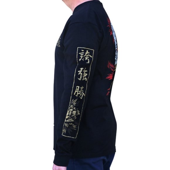 Clark North Strength Tattoo Tiger Long Sleeve Tee - Picture 4 of 6